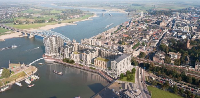 Bouwfonds scheept Handelskade Nijmegen in bij Buro voor de Boeg