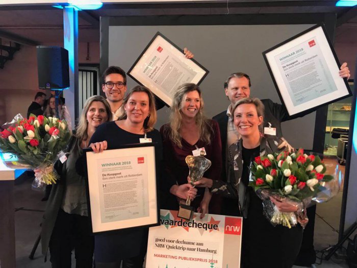 Koopgoot Rotterdam wint NRW Marketingprijs 2018!