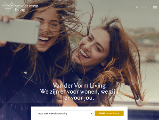 Nieuwe site: vormliving.nl